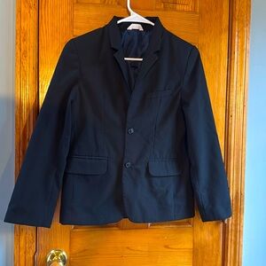 Boys Cat and Jack size 12 black blazer 2 button